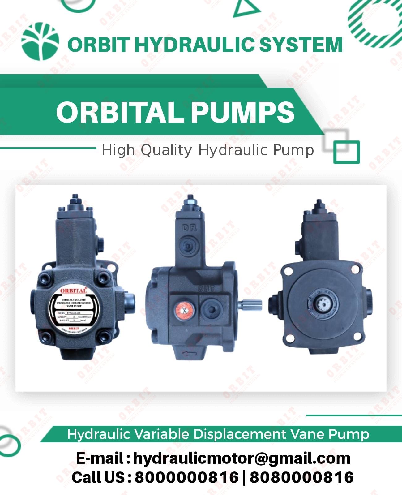 PVF-40-20-11S Anson Hydraulic Variable Vane Pump
